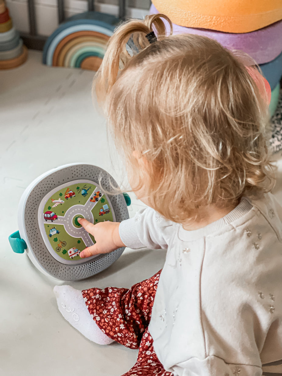 Timio: schermvrije audiospeler voor kinderen (2-6 jaar)