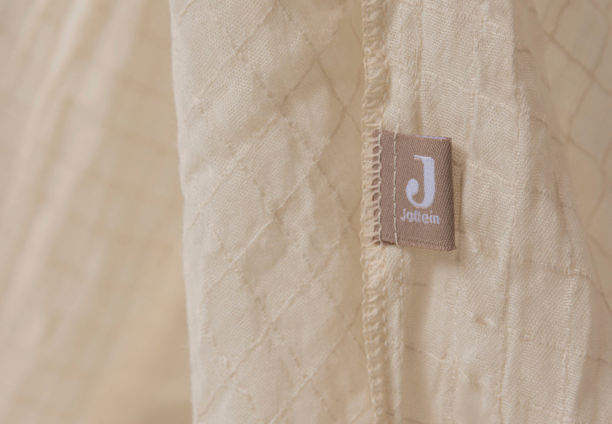 Jollein Klamboe 245cm Cosy Check | Sand