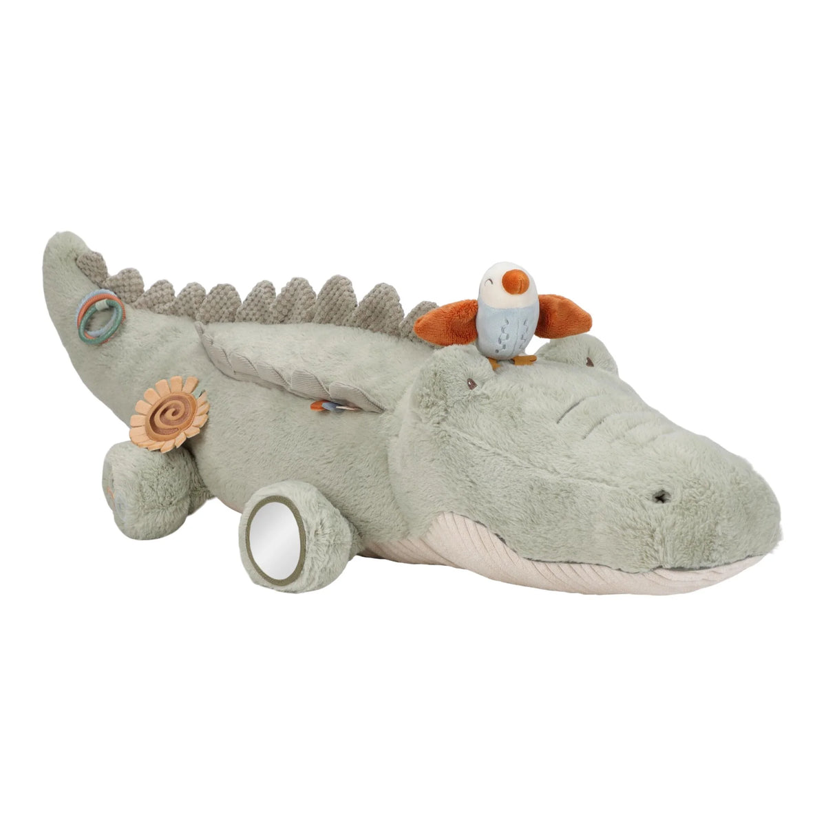 Little Dutch tummy time knuffel krokodil XL van 93 cm, Safari Friends bij De Gele Flamingo.