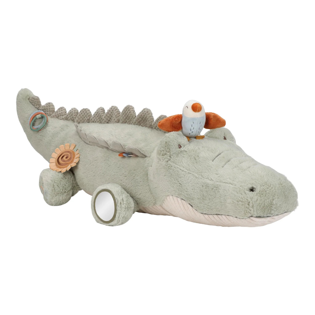 Little Dutch tummy time knuffel krokodil XL van 93 cm, Safari Friends bij De Gele Flamingo.