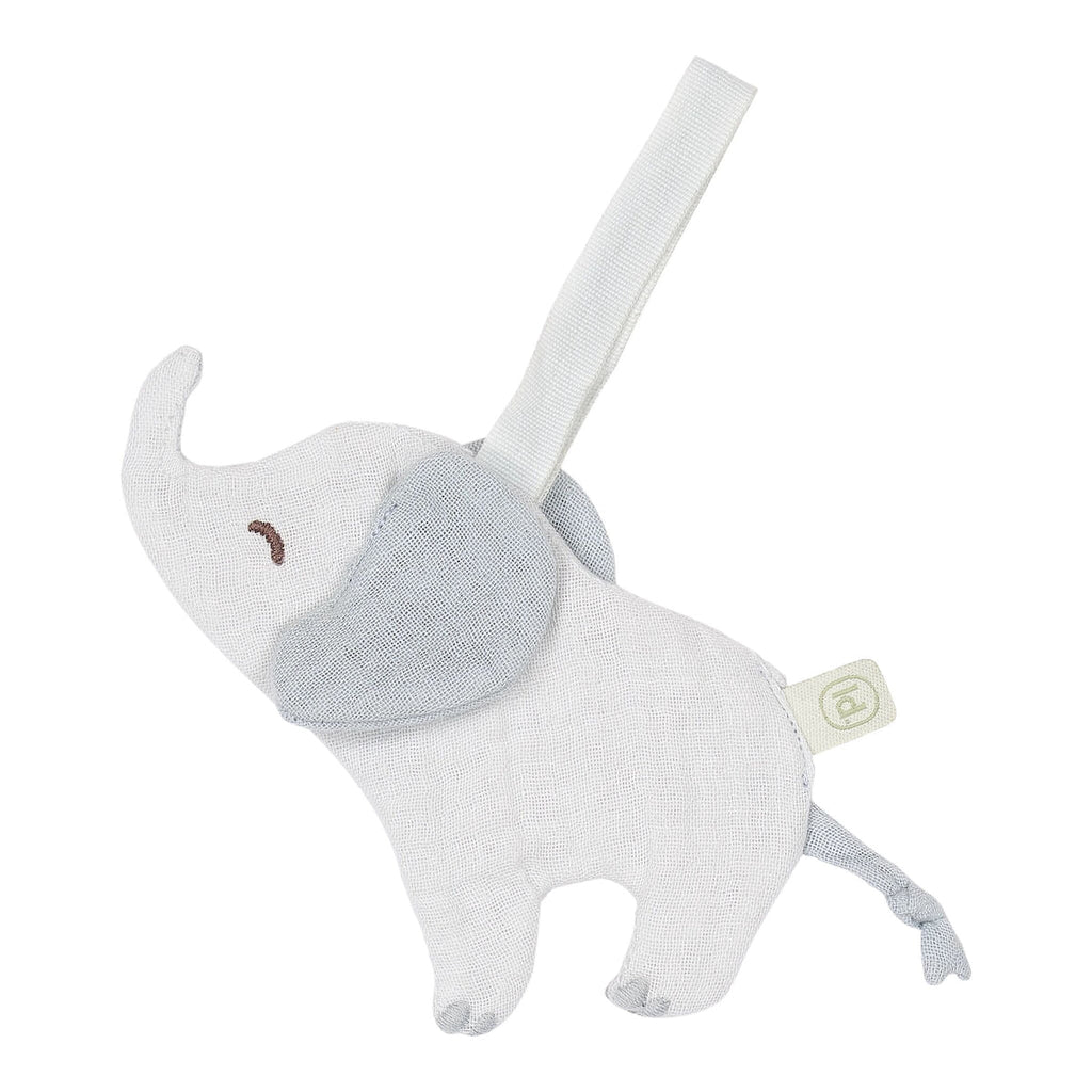 Little Dutch Speendoekje Olifant Safari Friends grijs, tweede productfoto van het speendoekje