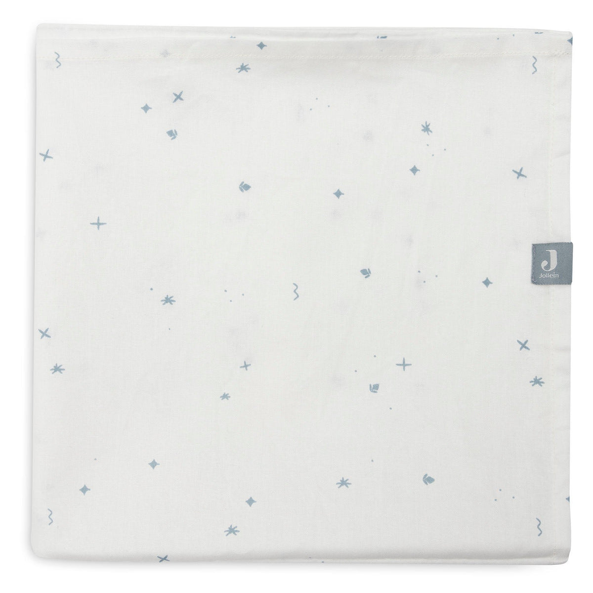 * Jollein Ledikantlaken 120x150cm Twinkling Sea Green