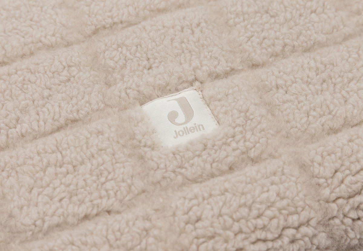 Jollein Boxopbergzak Box Teddy | Warm Sand