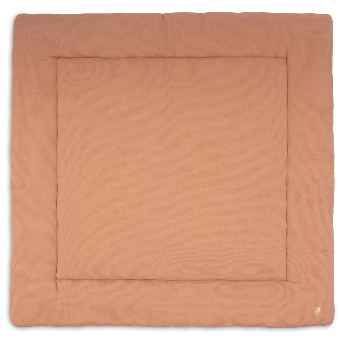 Jollein boxkleed 75x95 cm in Little Waffle Light Terra en Sand, verkrijgbaar bij De Gele Flamingo.