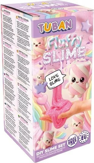 Tuban Knutselkit DIY Slijm Fluffy bij De Gele Flamingo, geschikt voor kinderen vanaf 6 jaar.