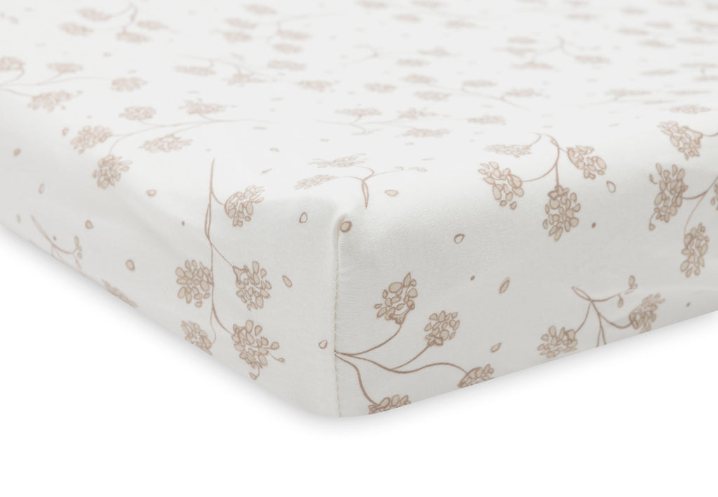 * Jollein Aankleedkussenhoes Jersey 50x70cm | Leafy Dreams