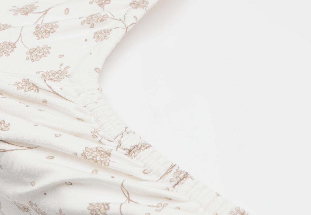 * Jollein Aankleedkussenhoes Jersey 50x70cm | Leafy Dreams
