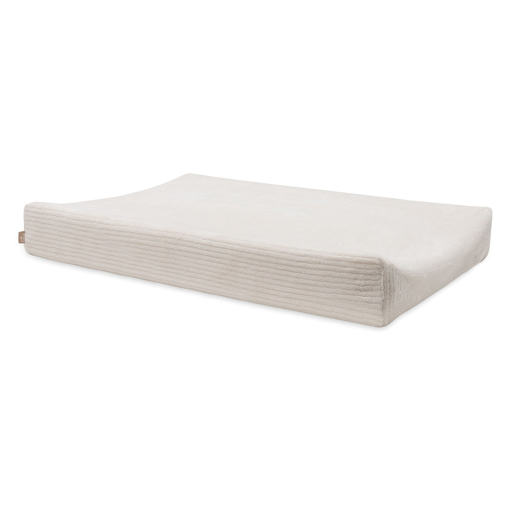 Jollein Aankleedkussenhoes 50x70cm Cloudy Rib | Oatmeal