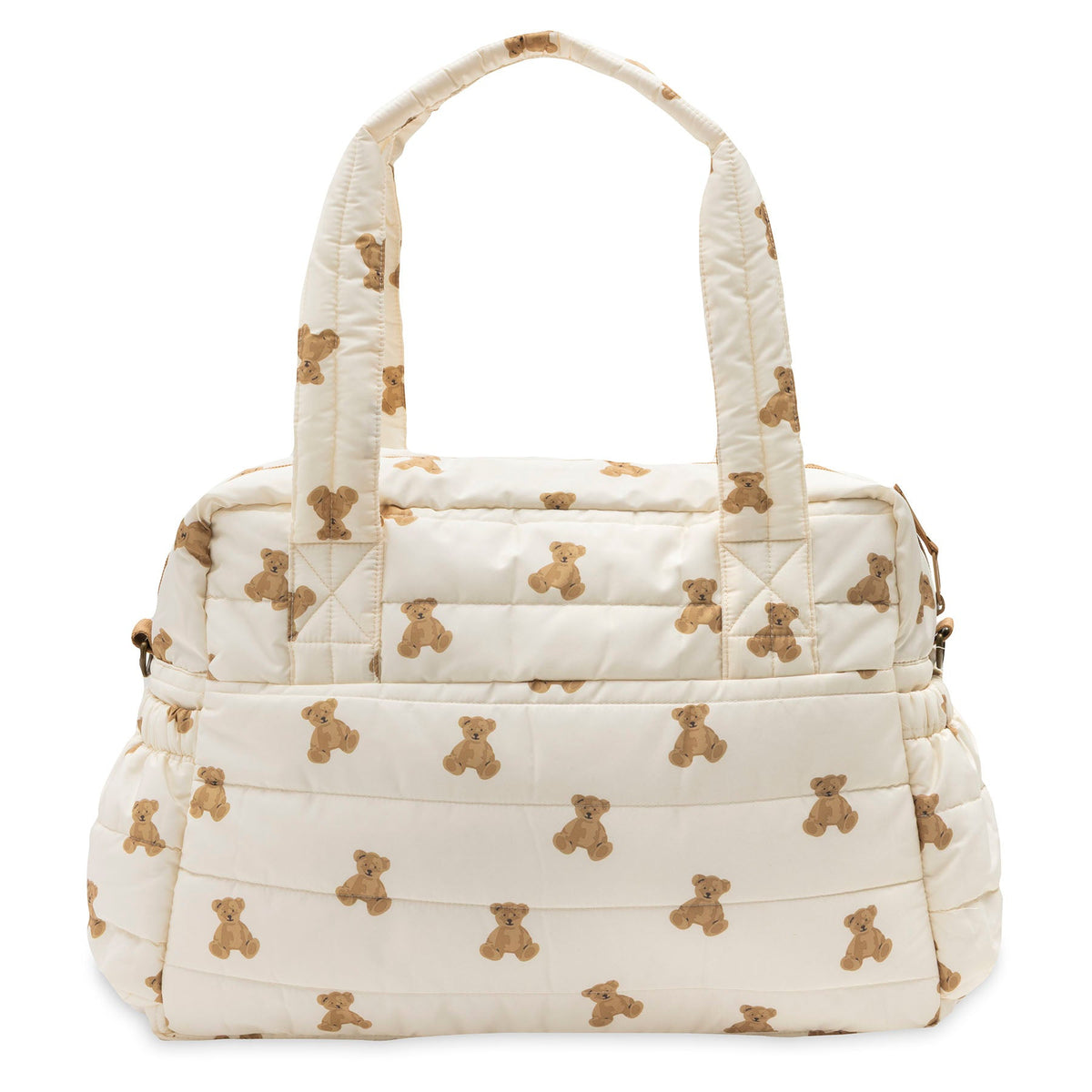 Jollein luiertas Mini Teddy Bear als ruime shopper, verkrijgbaar bij De Gele Flamingo.