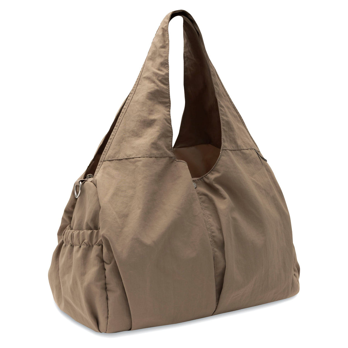 Jollein luiertas Urban in earthy als ruime shopper, verkrijgbaar bij De Gele Flamingo.