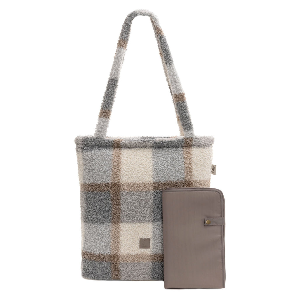 * Jollein Luiertas Shopper Check Boucle