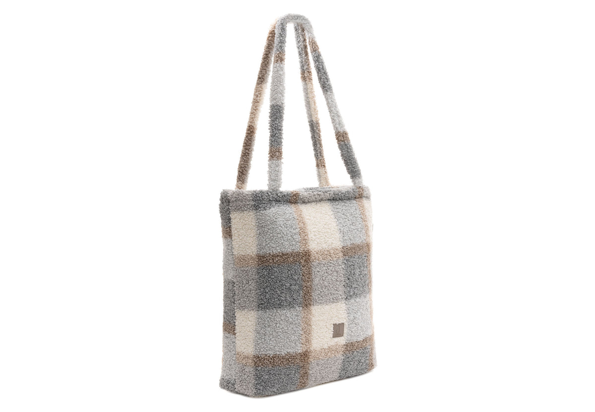 * Jollein Luiertas Shopper Check Boucle