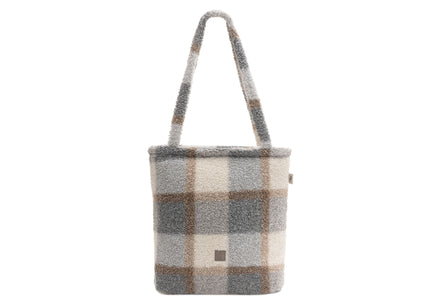 * Jollein Luiertas Shopper Check Boucle