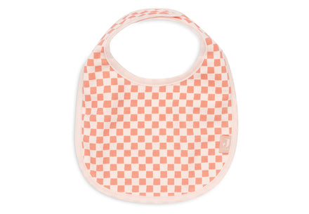 Jollein slabbetjes Pretty Picnic 5-pack doe je in een beweging aan, bij De Gele Flamingo.