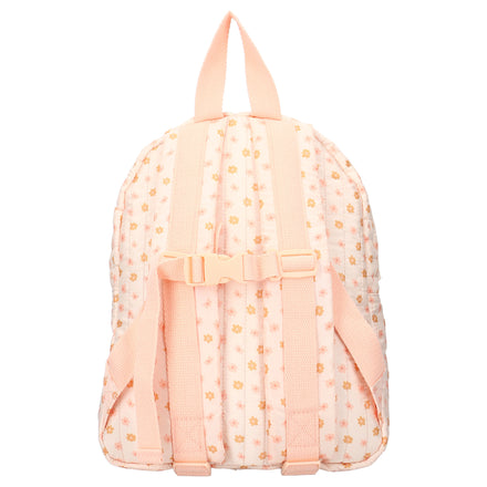 Kidzroom rugzak Magical Meadows Pink, achterzijde met schouderbanden