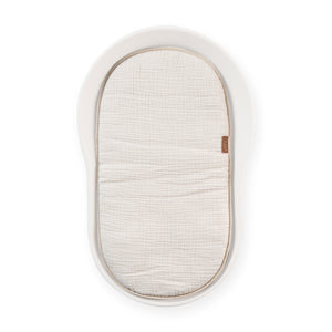 Quax Inlegkussen Mamee Natural Clay van 100% muslin katoen bij De Gele Flamingo