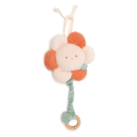 Jollein Muziekhanger Pretty Picnic Flower met houten ringetje, babykamer sfeer bij De Gele Flamingo