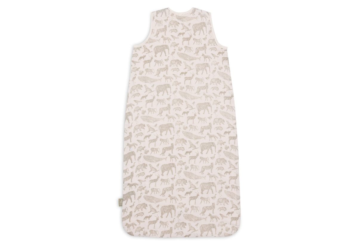 * Jollein Slaapzak Hydrofiel 70cm | Animals Olive Green