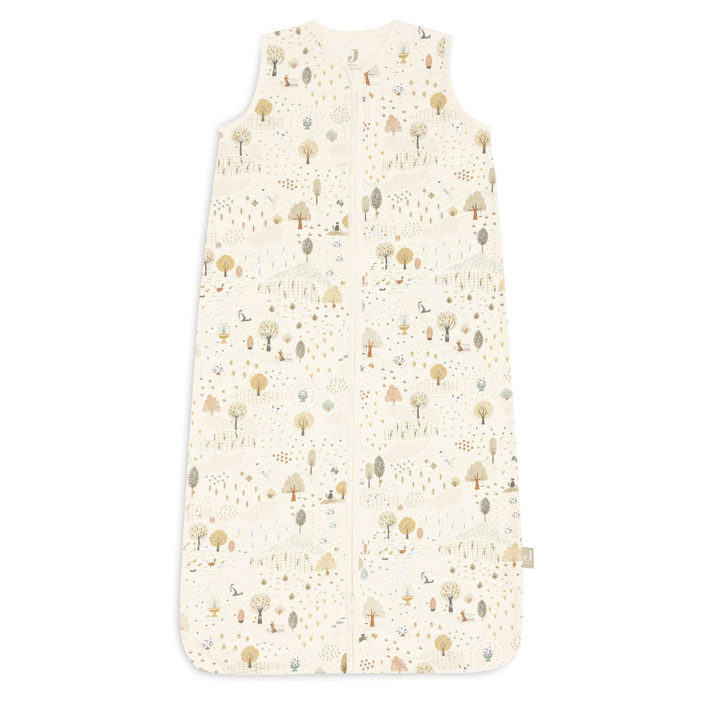 Jollein Slaapzak Jersey 70cm Tiny Park, zachte jersey stof, babyslaapzak bij De Gele Flamingo