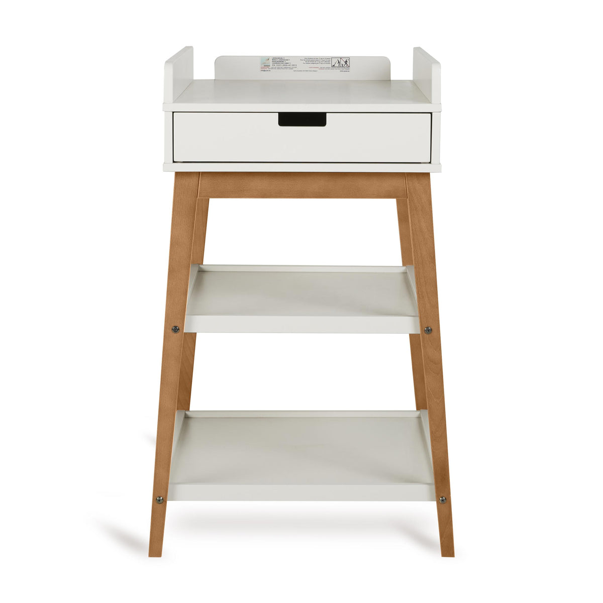 Quax Verzorgingstafel Hip + Lade I Clay & Walnut