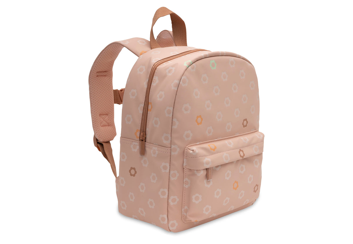 Jollein Rugtasje Flower van 29x12x24 cm, licht kinderrugzakje bij De Gele Flamingo