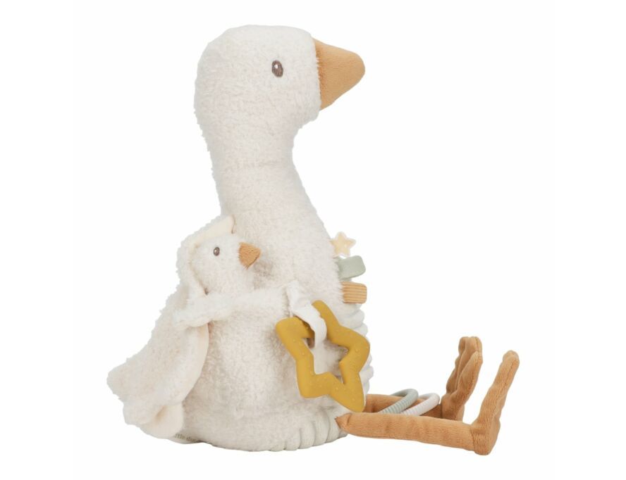 Little Dutch Activiteitenknuffel Little Goose