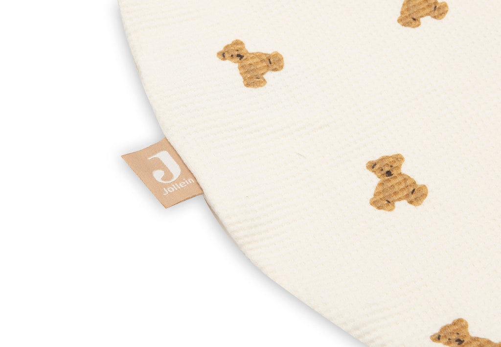 Jollein Slaapzak Mini Teddy Bear Little Waffle van 95% katoen met tog 0.5, De Gele Flamingo.