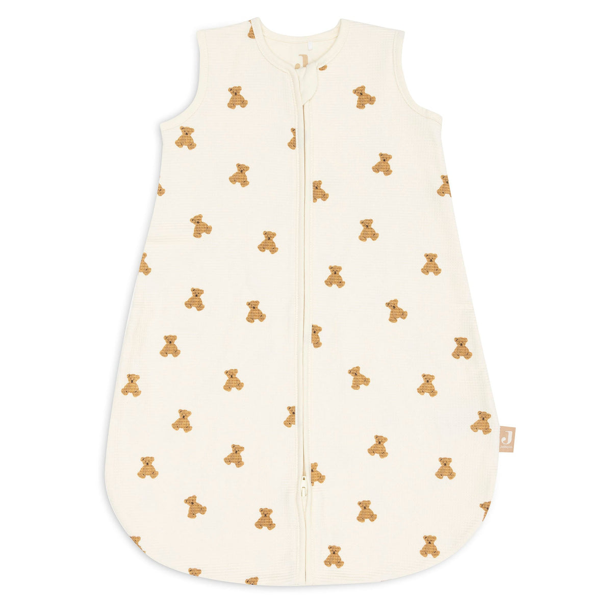 Jollein Slaapzak Newborn Jersey 60cm Mini Teddy Bear Little Waffle, bij De Gele Flamingo.