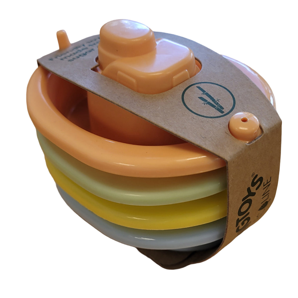 Viking Toys Ecoline | Set van 4 mini bootjes 7cm