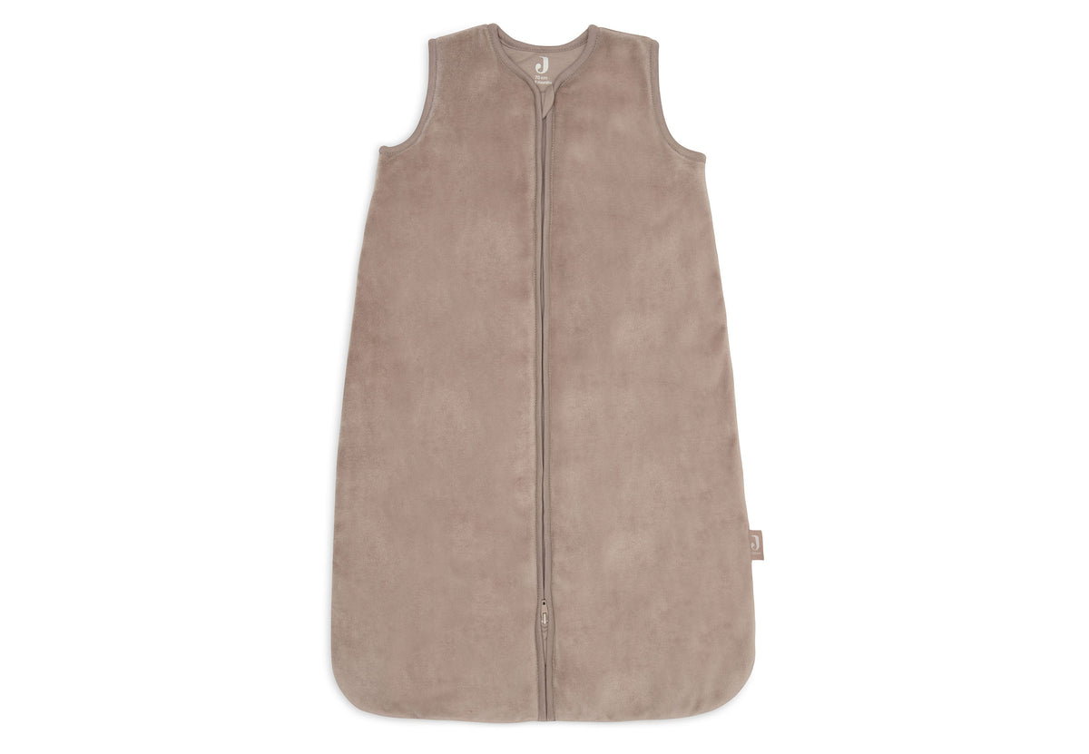 * Jollein Baby Slaapzak Mouwloos 70cm Velvet | Milky Coffee
