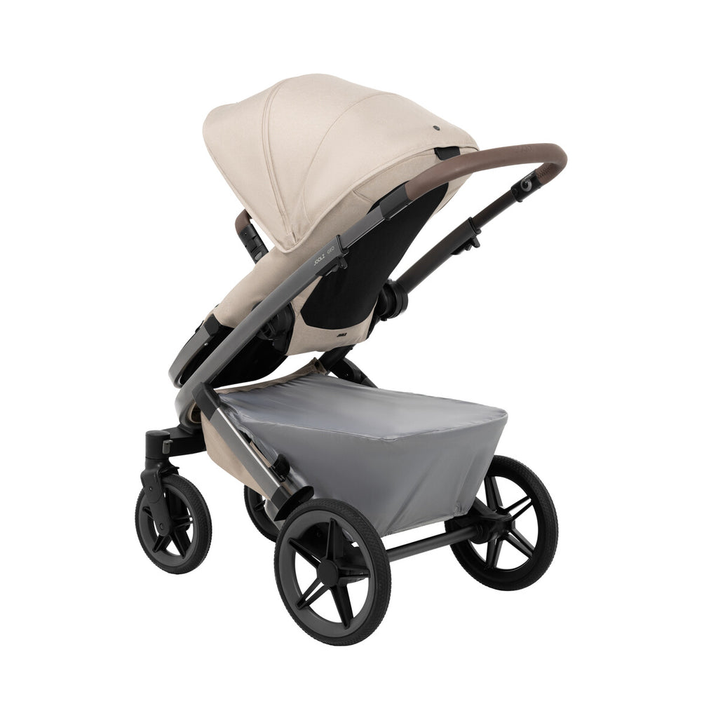 Joolz Kinderwagen Geo5 Complete Set Sandy Taupe, aanzicht van achteren