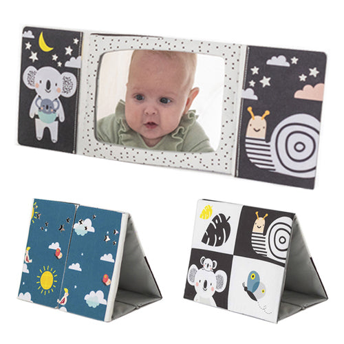 Taf Toys Tummy Time Contrast Spiegelboekje