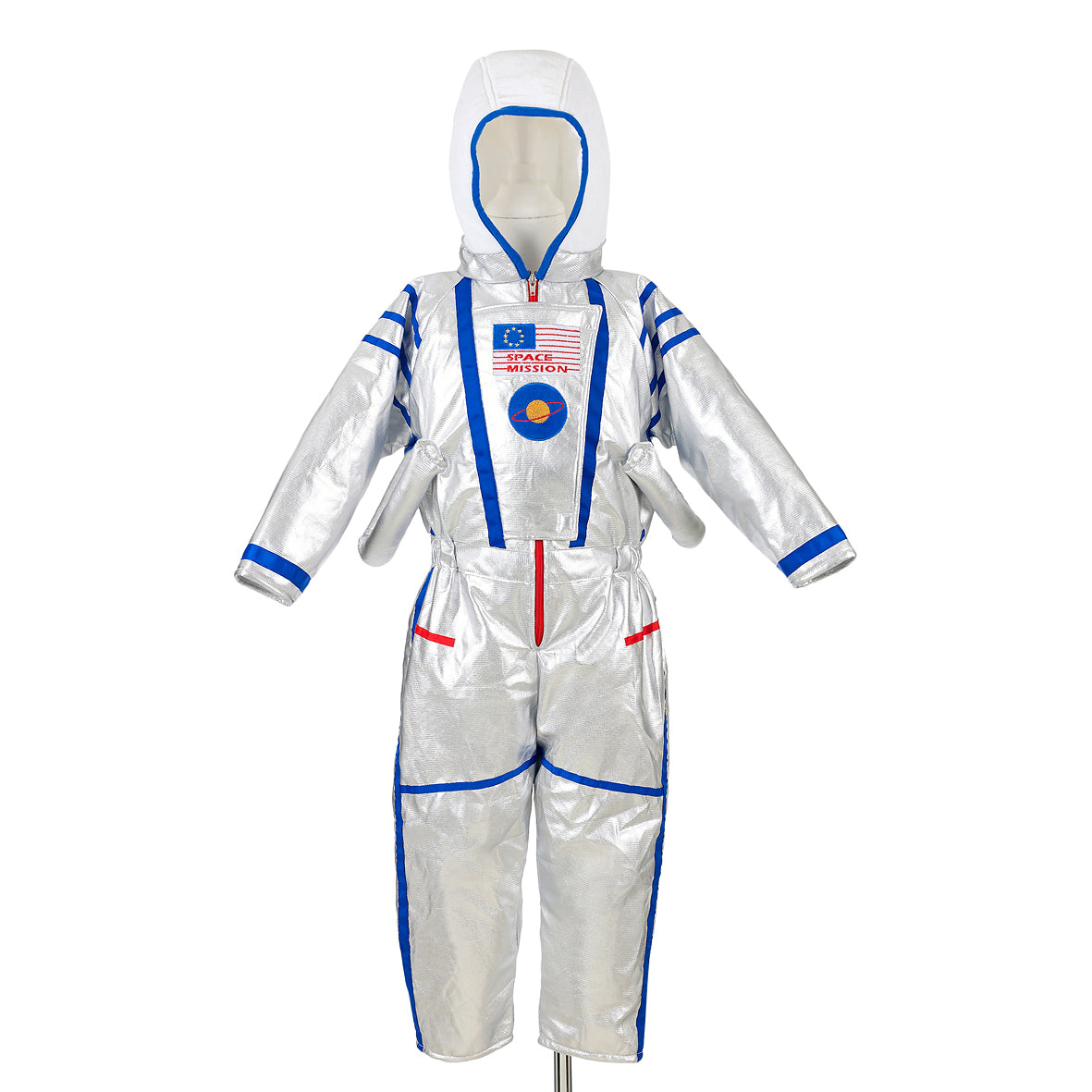 Souza Spaceman astronaut kostuum 5-7 jaar - vooraanzicht verkleedkostuum