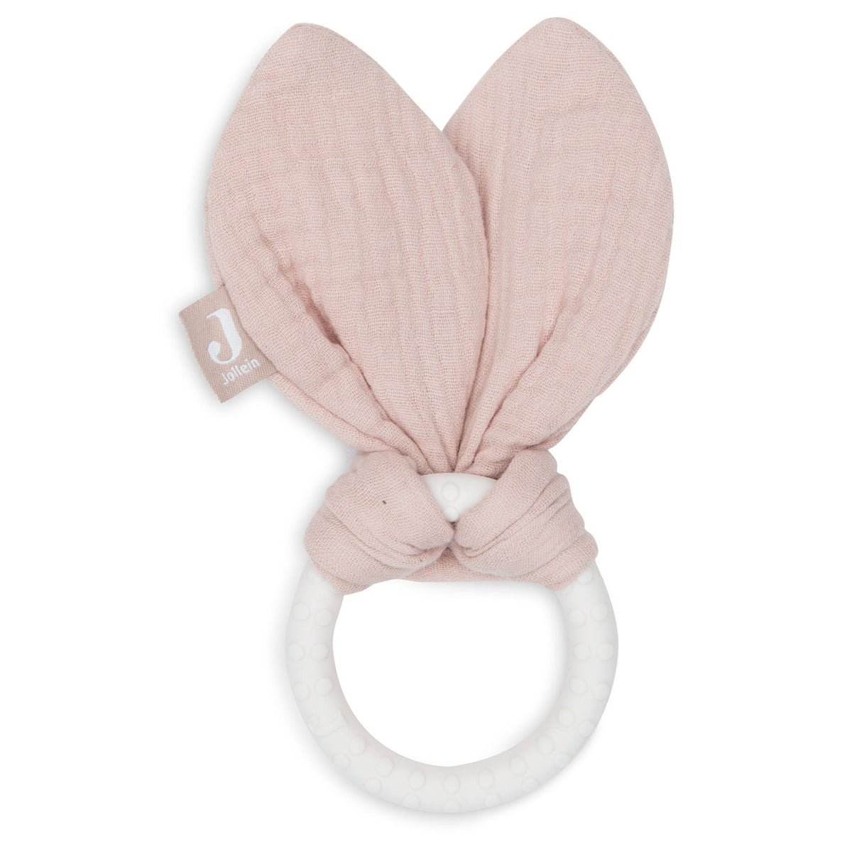 * Jollein Bijtring Siliconen Bunny Ears | Wild Rose