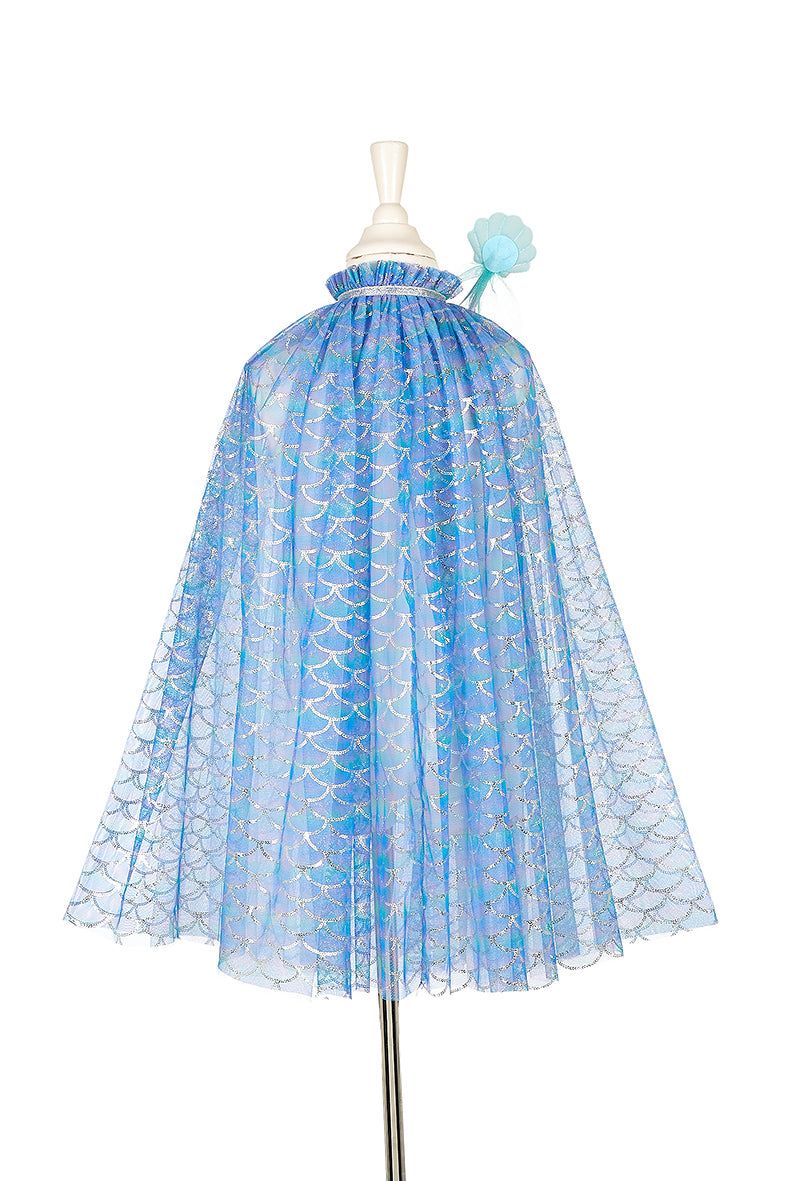 Souza Marlya mermaid cape met tiara en toverstaf zeemeermin verkleedset