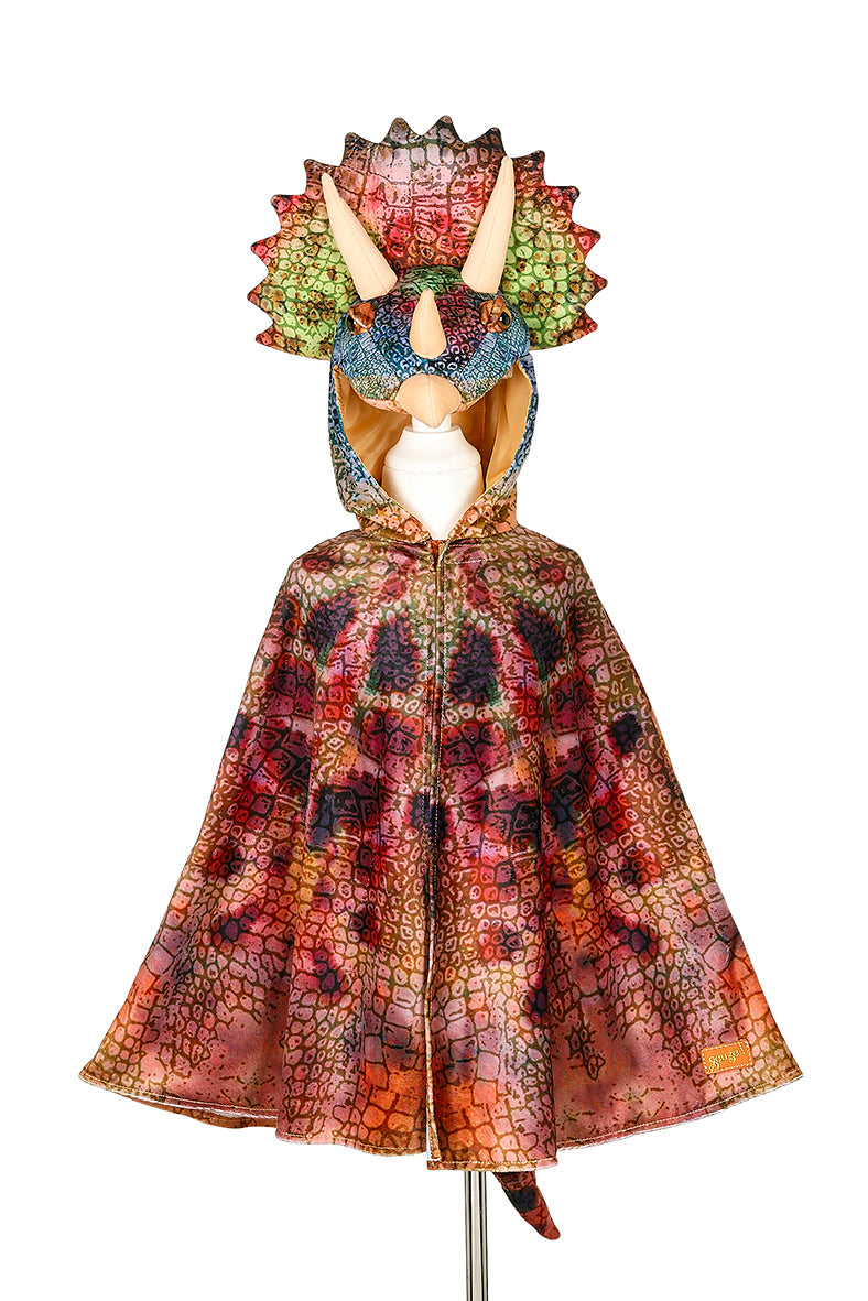 Souza Triceratops cape voor kinderen van 4-7 jaar