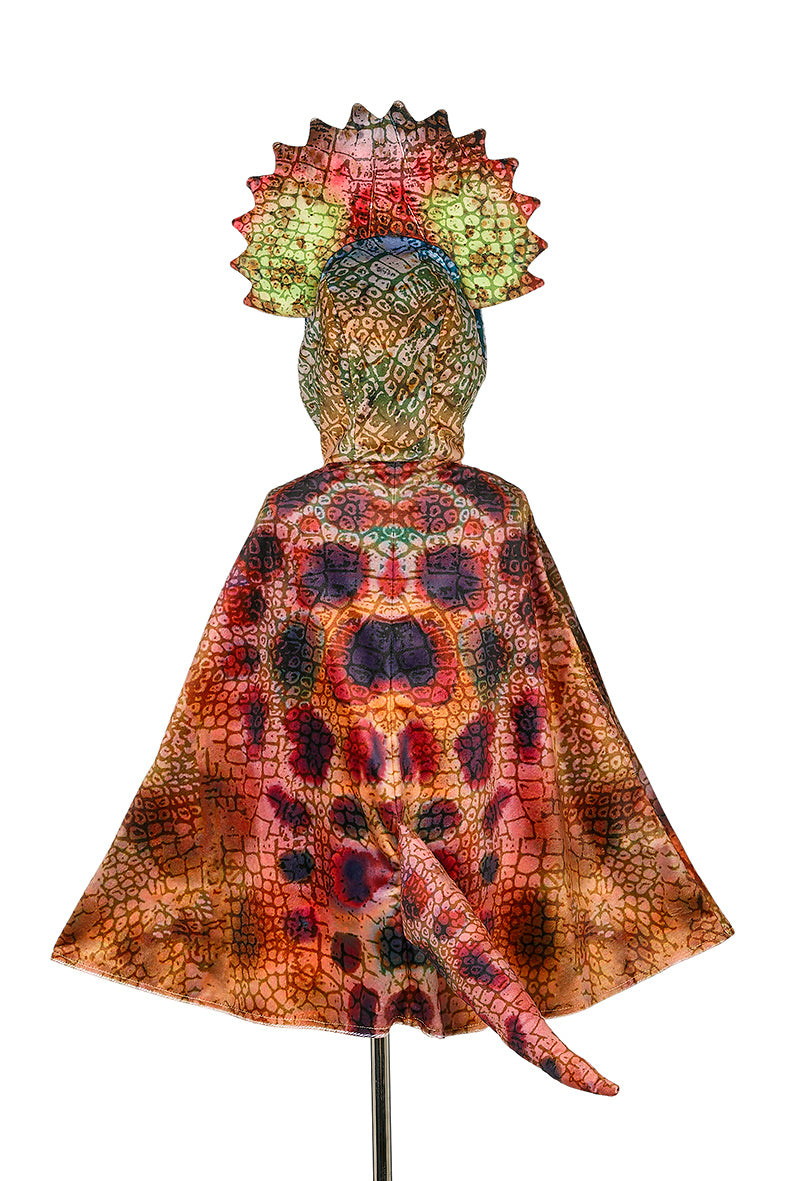 Souza Triceratops cape voor kinderen van 4-7 jaar