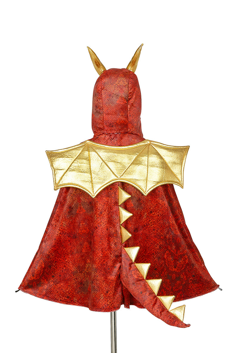 Souza Red dragon cape voor kinderen van 4-7 jaar