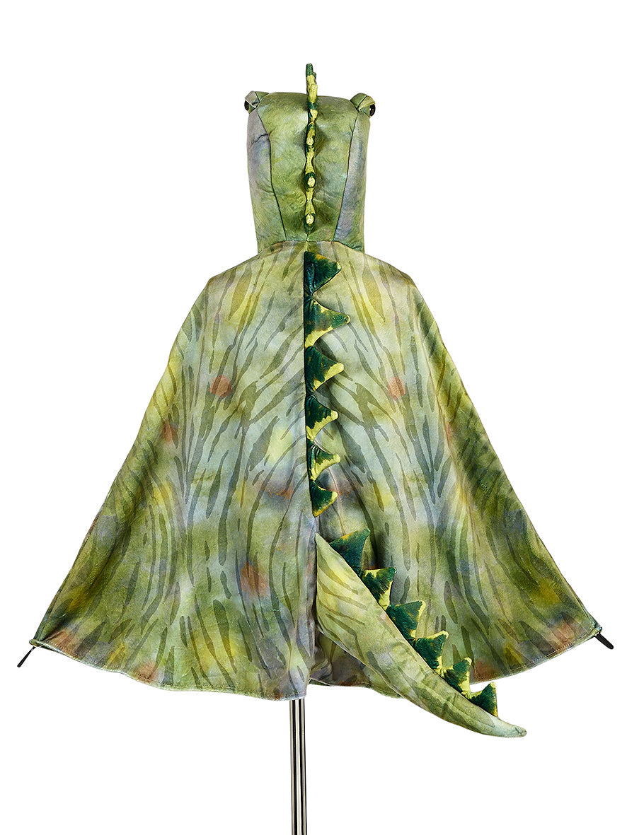 Souza T-rex groene cape voor kinderen van 4-7 jaar