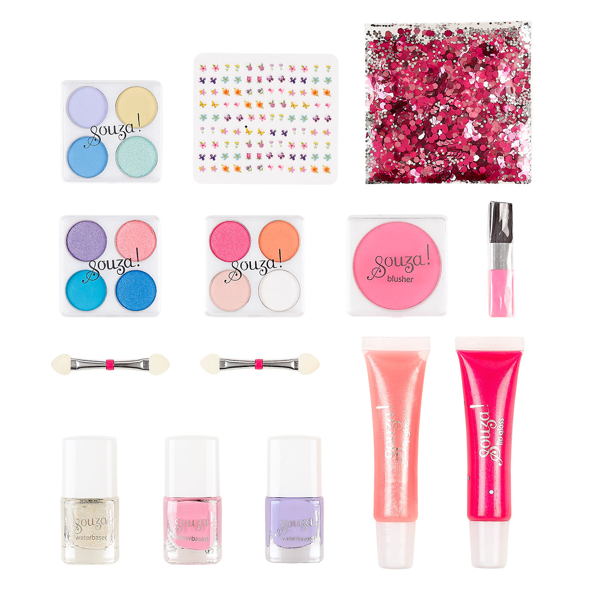 Souza Make-Up Set Luxe doosje met kinder-make-up, vooraanzicht