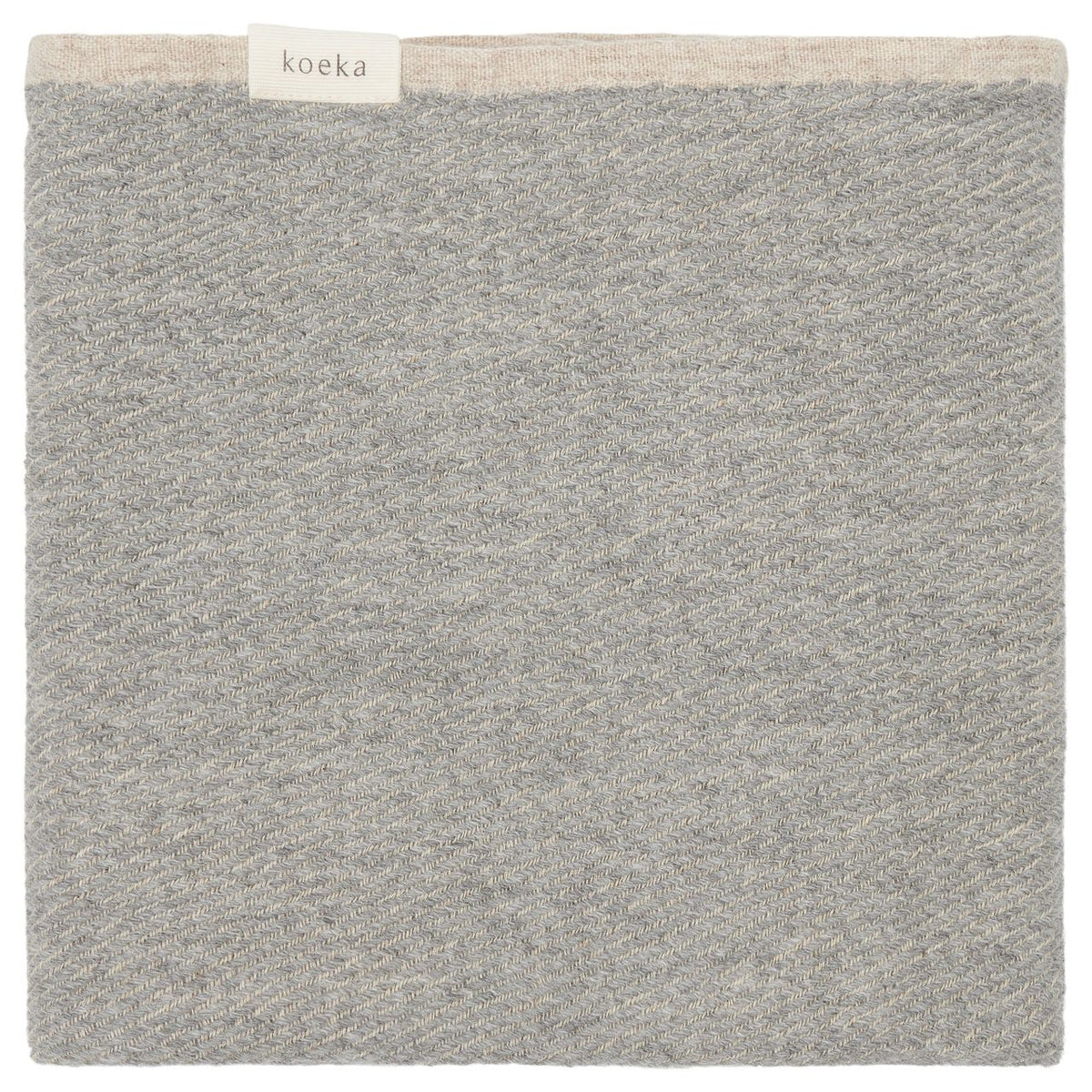 * Koeka Wiegdeken Katoenen 75x100cm Toronto | Soft Grey