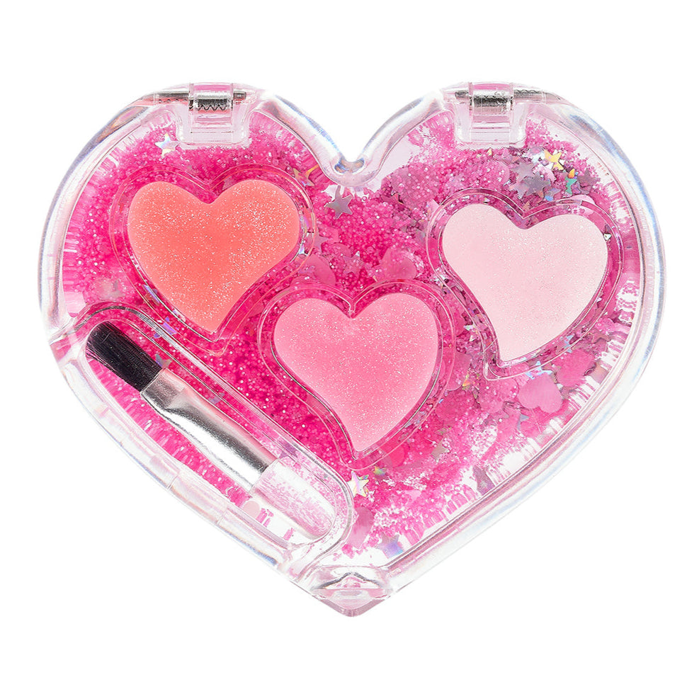 Souza Lip Gloss Hart, kleurrijke kinderlipgloss in hartvormig doosje