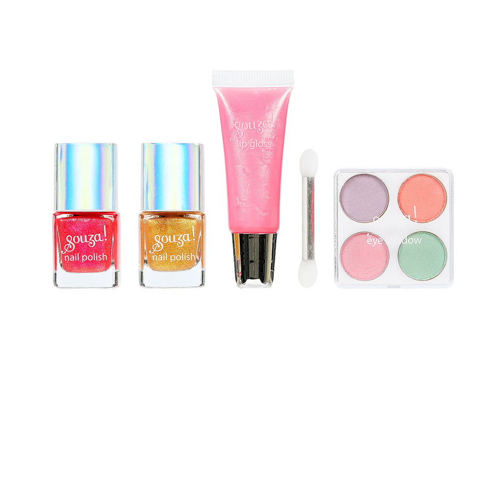 Souza Make Up Set Vlinder, detailweergave van de inhoud