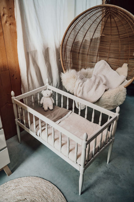 * Koeka Ledikantlaken En Hoeslaken Set Ruffle Faro | Caffe