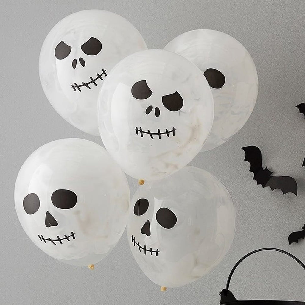 * Ginger Ray Ballonnen Set 5 Skelet Verf Ballonnen