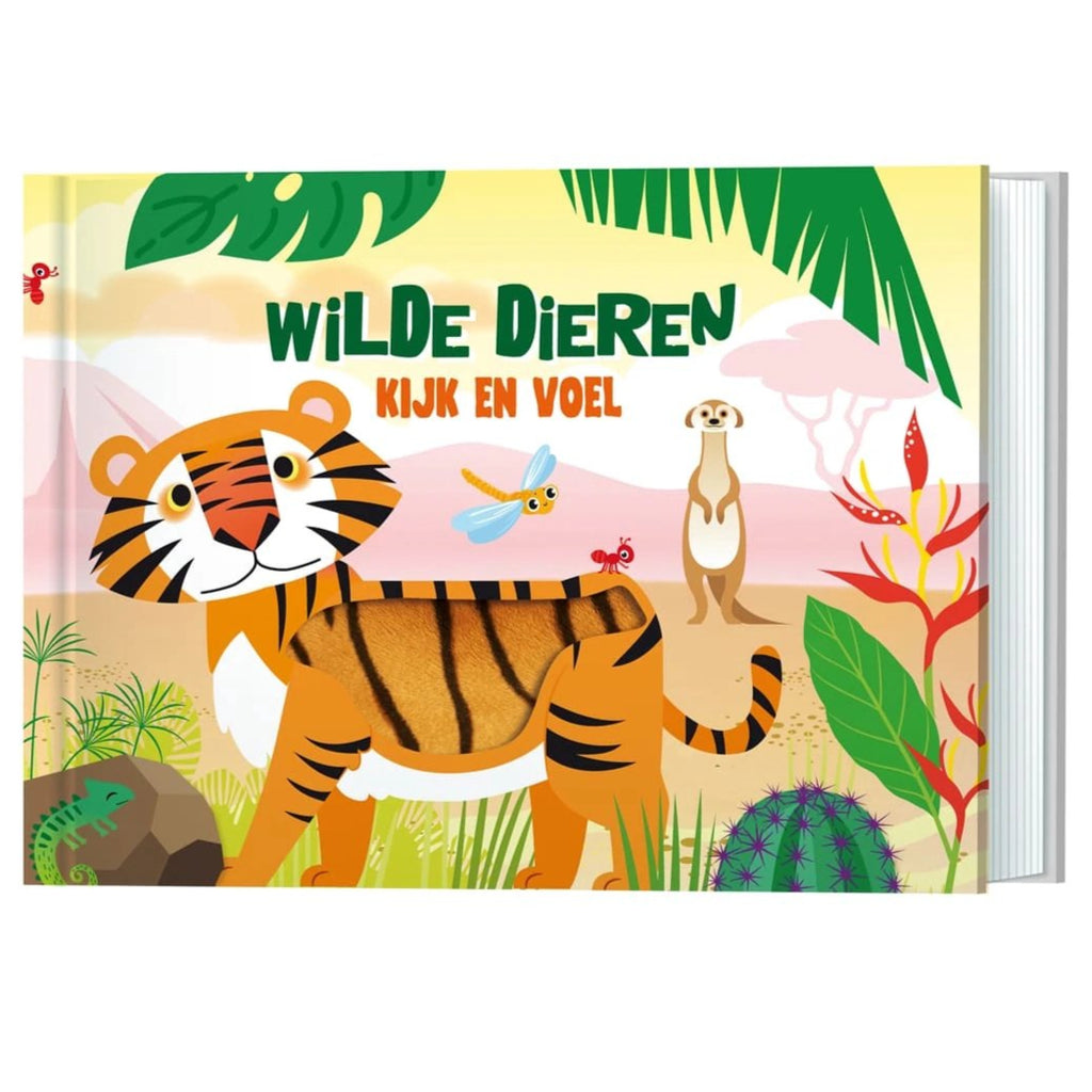 De Lantaarn Voorleesboek Kijk & Voel | Wilde Dieren