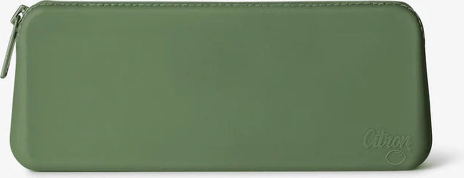 Citron bestekset Green in silicone hoes vooraanzicht