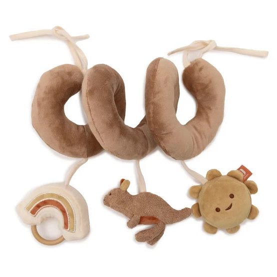 Jollein Activiteitenspiraal Kangaroots met zonnetje, kangoeroe en regenboog, De Gele Flamingo.