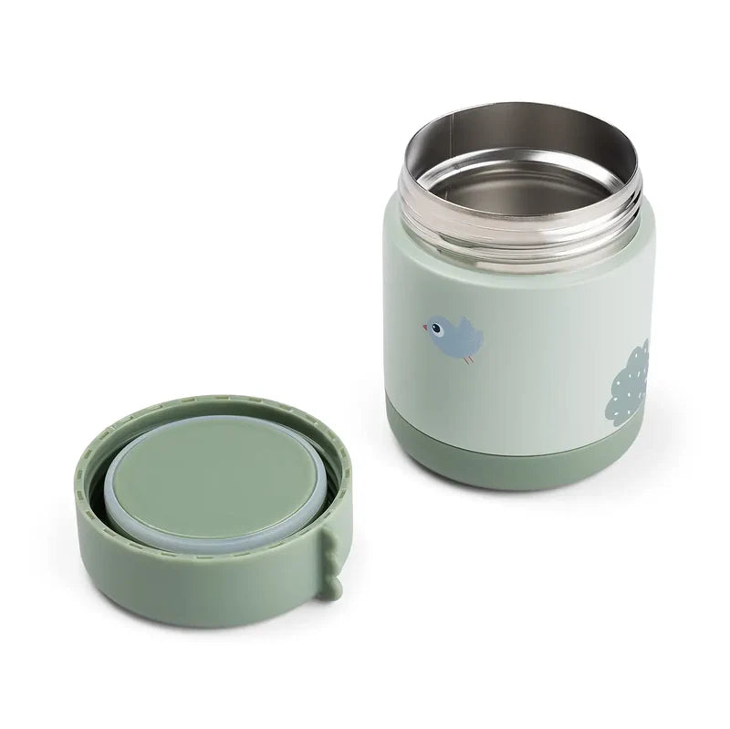 Done By Deer thermische food jar Playground Green vooraanzicht