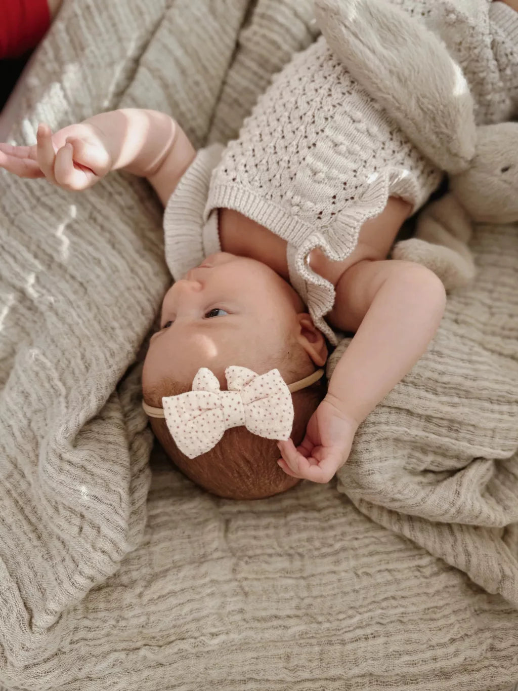 * Mrs. Ertha Little Bow Haarband | Unique Dots
